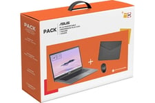 PACK FNAC-DARTY ChromeBook CX3402CBA 14" LED FHD Intel Core i3 1215U RAM 8 Go LPDDR5 256 Go eMMC Intel Graphics UHD - Chrome OS + Souris
