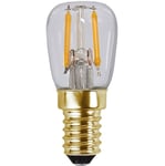 Star Trading LED-Lampa Päronlampa Amber 1,3W 50lm 2000K Dimbar