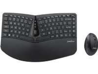 Keyboard + Perixx mouse Set wireless keyboard + Perixx vertical mouse PERIDUO-606 C Ergonomic black silent