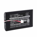 vhbw Batterie compatible avec Logitech 915-000257, 915-000260, Elite, Harmony 950 telécommande Remote Control (1300mAh, 3,7V, Li-ion)