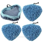 4 Coral Covers Pads for Vax Centrix S88-CX4-B-A S86-SF-C 15in1 Steam Cleaner Mop