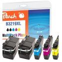 Peach Multipack Plus Compatible Avec Brother Lc-3219xl
