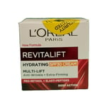 L'Oréal - Revitalift Hydrating SPF30 Cream - Multi Lift - DEEP ACTION - 50ml ✅️