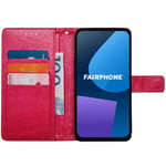Plånboksfodral 3-kort Fairphone 5 - Rosa