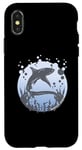 Coque pour iPhone X/XS Shark Jaw Fin Week Love Great White Bite Ocean Reef Wildlife