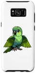 Galaxy S8+ Cute Green Cheek Conure Gifts I Scream Conure, Conure Parrot Case