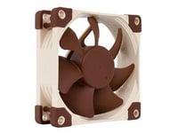 Fläkt 80 mm Noctua NF-A8 ULN, 1100~1400 rpm, 6,5~10,4 dBA, 3-pin
