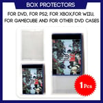 1 Pc - Boîtier De Protection En Plastique Transparent, Sur Mesure, Pour Dvd, Ps2, Xbox, Wii, Gamecube