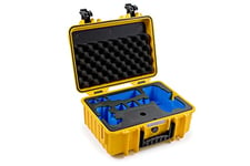 B&W OUTDOOR Transport Case - Type 4000 for Drone DJI Mavic 3, DJI Mavic 3 Fly More Combo or DJI Mavic 3 Cine Premium Combo - Waterproof - Yellow
