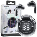Acefast T8 trådløse Bluetooth TWS-hodetelefoner, svarte