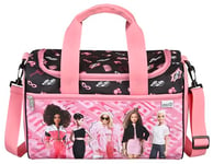 Scooli - Sac de Sport Barbie pour Enfants - Compartiment Principal spacieux - Bandoulière Ajustable - Design de Super-héros - Robuste