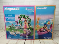 Playmobil 5456 Princess Fairy Island & Boat Set 107 pc, Toy, sealed BNIB