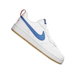 Nike Jr Court Borough Low 2 Gs Vit,blå 40