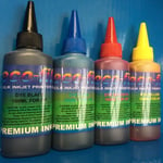 400ML ECOFIL Dye Priter Refill Ink For Refilling HP Deskjet 2620 3720 3735 304