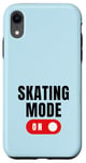 Coque pour iPhone XR Mode patinage sur patin à glace - Cadeau - Design graphique