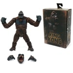 NECA Godzilla Monster Skull Island King Kong Action Figure 7'' Collect Toy Gift
