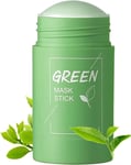 Green Tea Cleansing Mask Stick 1Pack Green Mask Stick White Head Remover for Fac