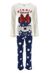Disney Minnie Mouse Pyjamas, Off-White, 4 år