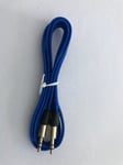 Cable jack bleu 3.5 Universel Mobile/MP3 auxiliaire pour ARCHOS 50 Titanium