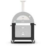 Alfa Forni Chariots pour barbecues et fumoirs de la marque Modèle Base per 2 Pizze supporto Nero