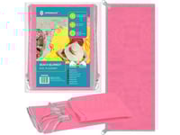 Springos Strandfilt Sandfri 200X150 Cm Strandmatta Dubbla Lager Rosa Universal