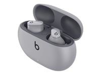 Beats Studio Buds - Écouteurs sans fil avec micro - intra-auriculaire - Bluetooth - Suppresseur de bruit actif - isolation acoustique - gris lune