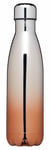 KitchenCraft Le'Xpress Stainless Steel Double-Walled Insulated Drinks Bottle, 500 ml (17.5 fl oz) - Copper Finish