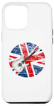 iPhone 14 Pro Max Electric Guitar UK Flag Guitarist Britain British Musician Case