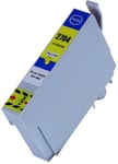 Kompatibel med Epson WF-3620 bläckpatron, 8.5ml, gul