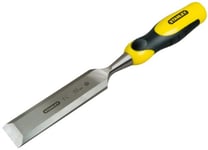 Stanley 016882 32mm Dynagrip Chisel with Strike Cap, Yellow/Black