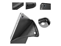Estuff - Skärmskydd För Surfplatta - Polyuretanläder, Termoplastisk Polyuretan (Tpu) - Svart - 9.7" - För Apple Ipad Air 2