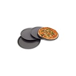 Pizzaplåt rund, set om 4
