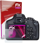 atFoliX Glass Protector for Canon EOS 2000D 9H Hybrid-Glass
