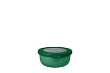 Mepal – Multi Bowl Cirqula Round – Food Storage Container with Lid - Suitable as Airtight Storage Box for The Fridge & Freezer, Microwave Container & Servable Dish – 350 ml – Vivid Green