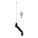 SHAKESPEARE VHF antenn 90cm Whipflex Mastemontering