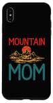Coque pour iPhone XS Max Montagne Nature Randonnée Camping Plein Air Maman Femme