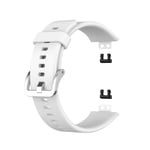 Huawei Watch Fit 2020 - Silikon klockarmband 22,7 mm Vit