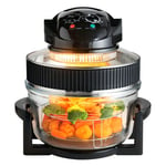 LGE 17L 1400W MULTI FUNCTION HALOGEN OVEN COOKER SELF CLEANING LOW FAT AIR FRYER