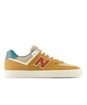 New Balance Mens Numeric 574 Trainers in Tan Mesh - Size UK 9.5