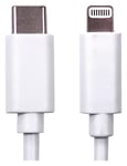 CD USB Type C to Lightning 1m Cable - White