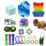 Sensory Fidget Toys Pack for Kids or Adults Figetget Toys Pack Hand Toys Stress Anxiety Relief Toys Set for ADHD & UK IN STOCK
