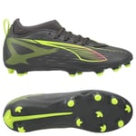 PUMA Ultra 5 Match Fg/ag Audacity - Matte Aged Silver/gul/silver Barn, storlek 38½