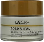 Lacura Gold Vital Day Cream with Manuka Honey Extract Very Mature Skin 50 Ml
