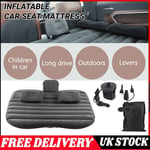 Inflatable Single Flocked Airbed Camping Mattress Blow Up Air Bed Pump Camp UK