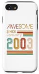 iPhone SE (2020) / 7 / 8 22 Years Old Awesome Since January 2003 22nd Birthday Case