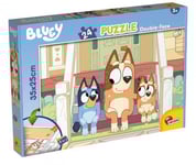 M-Plus Dubbelsidigt Golvpussel 24El Bluey Mr Monkey Jocks 99559 Lisciani