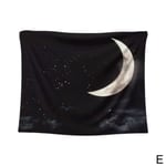 Fantasy Starry Sky Background Tapestry Art Wall Hanging Yoga E
