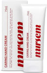 Nursem FRAGRANCE FREE HAND CREAM – 75ml | Fast-absorbing, natural hand cream 