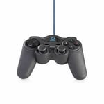 USB 2.0 Wired Game Controller Gamepad Joypad for Laptop PC Computer UK Stock