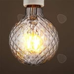 CONFO® led-lampa e27 kreativ design ljus glastak gul färg ljus vardagsrum dekoration lampa belysning kvällar festmode